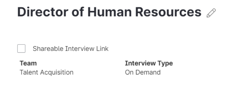 Dr of Human Resources example